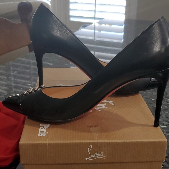 Christian Louboutin Black Predu Patnappapu Pumps - Picture 6 of 15